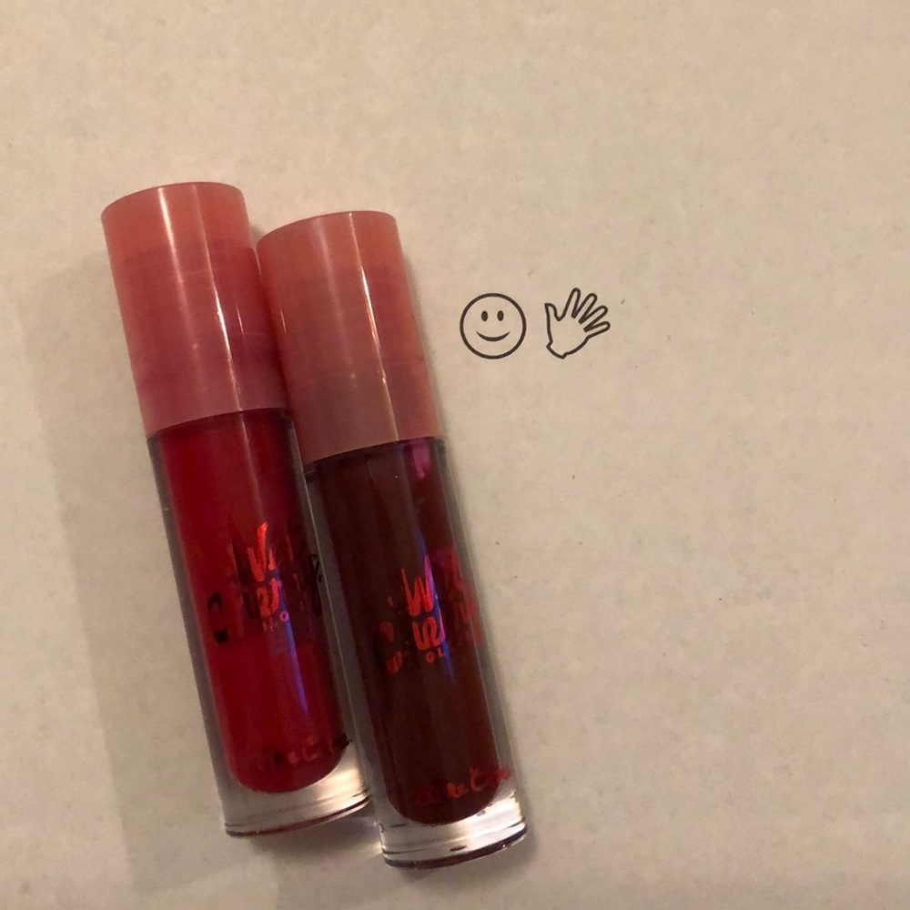 limecrime wet cherry lipgloss bundle